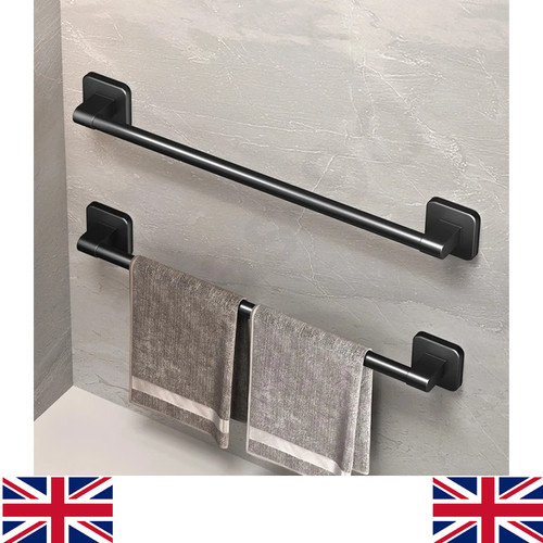 Self adhesive towel - towel, rail