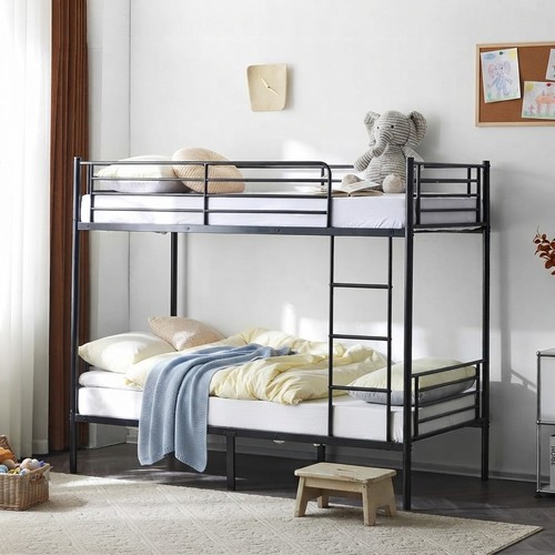 Metal bunk bed - metal, twin