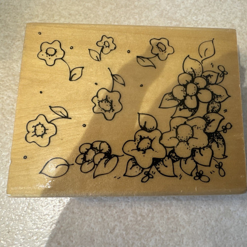 Inkadinkado flowers leaves - inkadinkado,