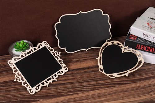Wooden chalk board decorative - wooden,