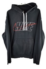Nike Mens Graphic Spellout Hooded Sweatshirt Jersey Jumper Size M Sports
