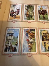 John Player cigarette cards - Horse Racing - Full set in album