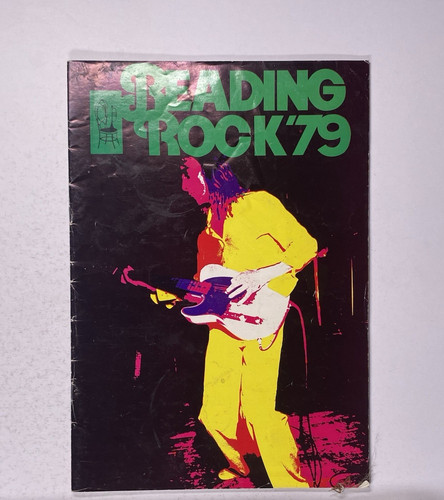 Reading rock programme - rock,