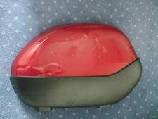 Used Honda NT650V1 Deauville Red L/H Pannier Lid 77237-MBL-610 Scratched but OK