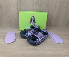 Hush Puppies Animal Print Baby Girls Sandals Shoes Size UK 2 EU 18 Pink Black