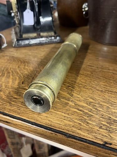 Antique brass draw - antique, telescope