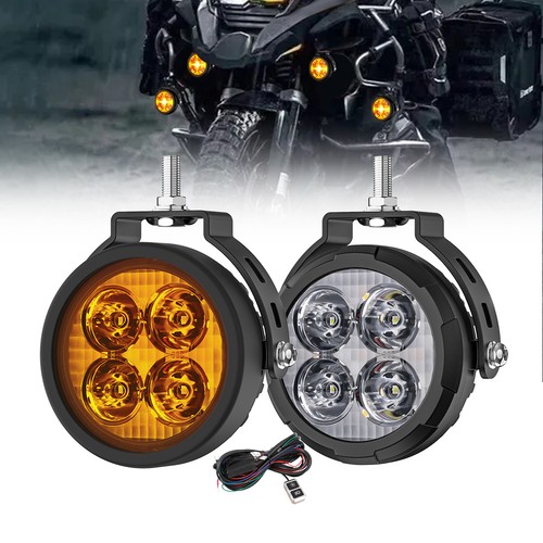Round motorcycle fog - motorcycle,