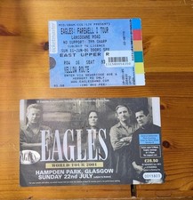 Eagles 2 Used Concert Tickets