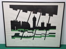 Vintage 1977 Framed Londres