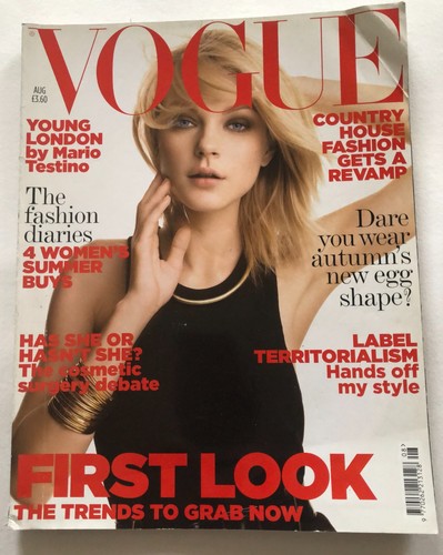 British vogue august - british,