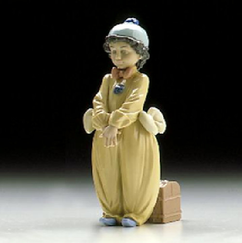 Lladro 6258 clown - pierrot, in