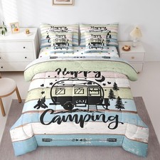 7 Piece Camping Queen Bedding