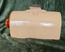 Price Of Bristol Vintage 2 Tone 1.5 Pint Stoneware Bed Warmer In Good Cond