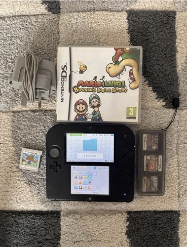 Nintendo black blue 2ds - nintendo,