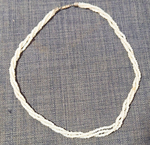 White imitation pearl - imitation,
