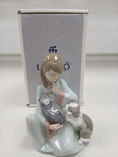 Lladro figurine #5640 CAT NAP in original box 
