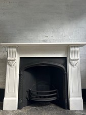 Marble Fire Surround for Cast Iron Fireplace