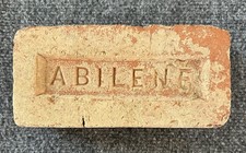 Vintage Used Abilene Texas Red