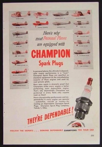 1946 private planes champion - private,