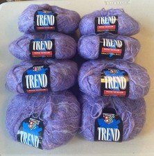 Twilleys Trend with 16% Mohair 8x40g Lilac & Pink Mix Knitting Wool