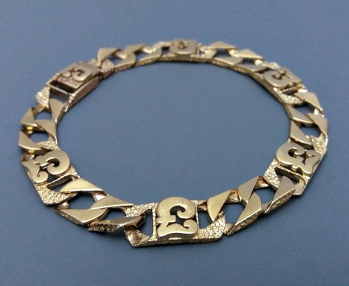 Vintage 9ct gold bracelet - 9ct,