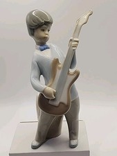 Retired Vintage Lladro Guitar