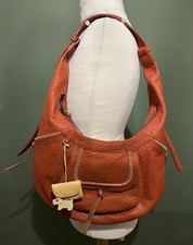 Radley Orange Leather Hobo