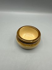 Vintage T.G Green Granville Church Gresley Butter Pat Crock England Brown