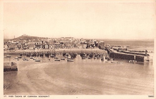 Postcard cornwall st - -, ives