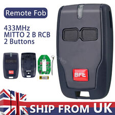 BFT MITTO 2 RCB Gate Remote Control Key Fob Handset Barrier Transmitter Zapper