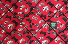 Red gaming controllers console - red,