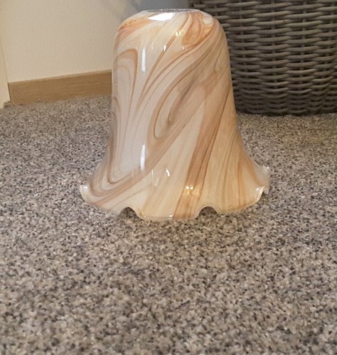 Glass lamp shade vintage - shade, retro
