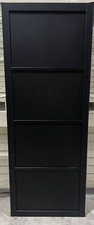 NEW STYLE  CONTEMPORARY BLACK 4 PANEL DOORS 1981mm X 762mm X 35mm
