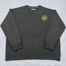 Dixxon Flannel Co Crewneck Sweatshirt Men's 3XL Black Graphic Fleece Pullover