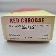 Red Caboose HO Gauge Kit 40'