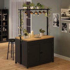 42" Kitchen Island with Wood