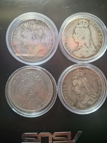 925 silver crowns george - 4,
