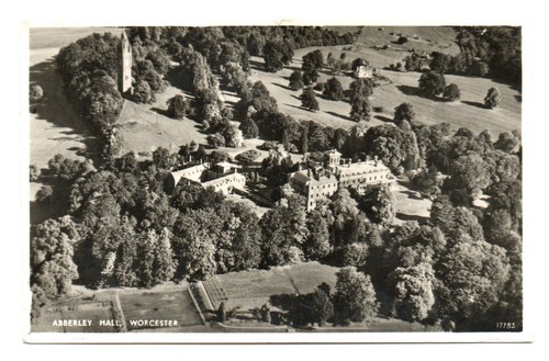 Antique postcard abberley - antique,
