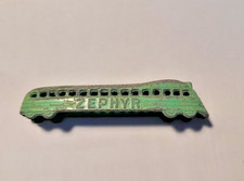 Antique 1937 Cracker Jack Tootsie Toy Original Zeyphyr train toy, Very Rare.