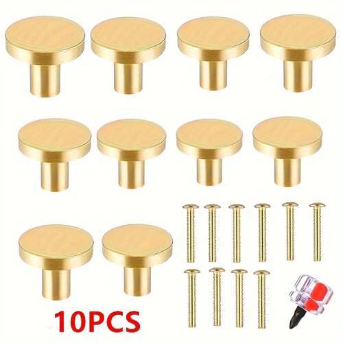 10pcs solid door knobs - door, cabinet