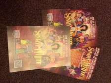PANTOMIME FLYERS 2025/26 - LEADGATE ROXY THEATRE - CONSETT EMPIRE X 3