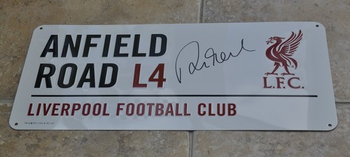 Robbie fowler signed anfield - robbie,