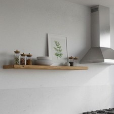 Wooden Floating Scaffold Shelf