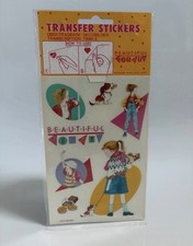 Vintage 80s Transfer Stickers