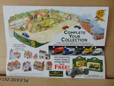 Kelloggs Lledo KG1004 Spirit of Brooklands 85th Anniversary Set Circuit + 4 Cars