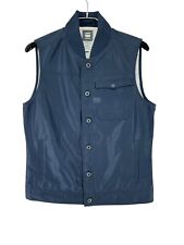 G-STAR RAW Men Hunter Slim Rib Waistcoat Gillet Vest Jacket Size L