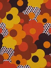 Vintage Curtain fabric by