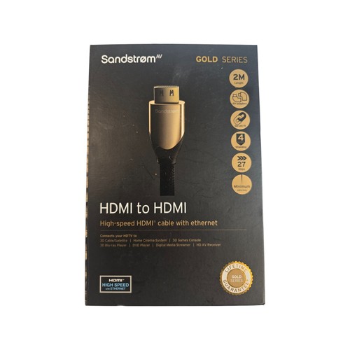 Sandstrom hdmi cable with - hdmi,