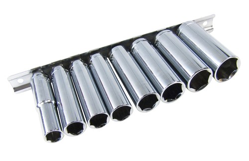Deep socket set 9pc - set,