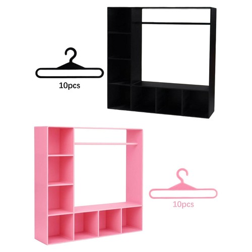 Doll clothes closet figures - doll,
